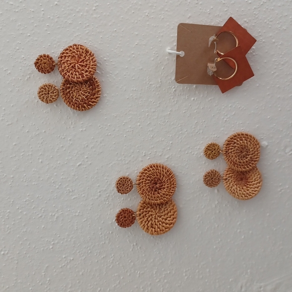 Jewelry - Straw Earrings